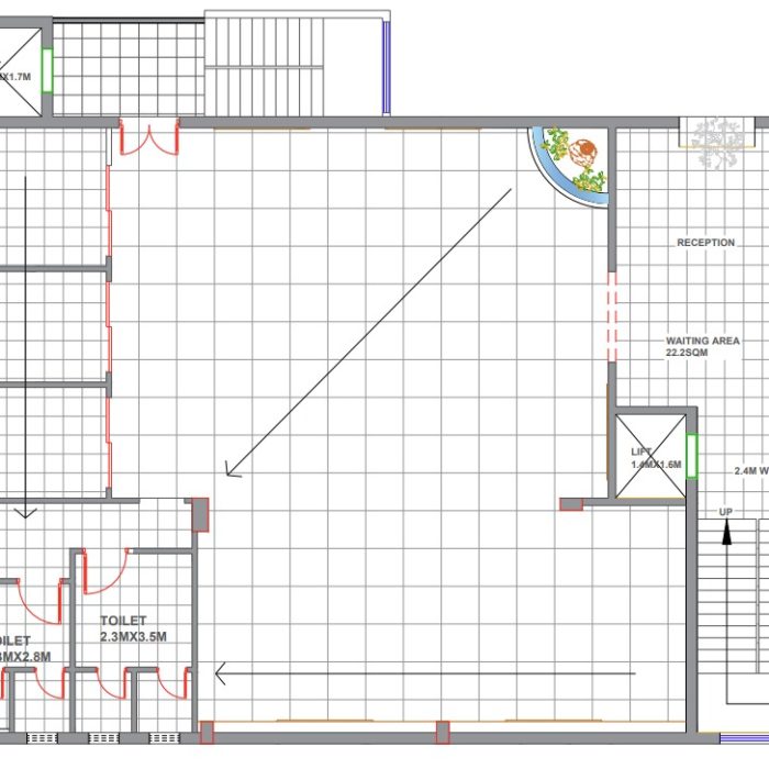 Japanese Theme Restaurant Plan 2